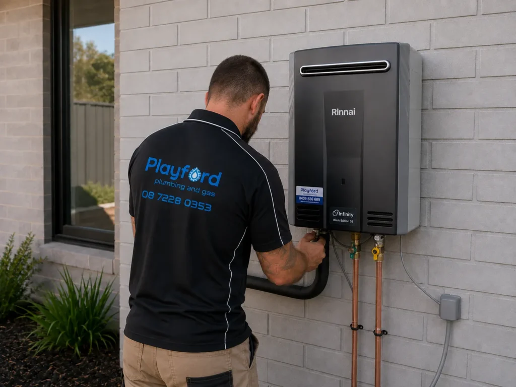 hot water installation adelaide